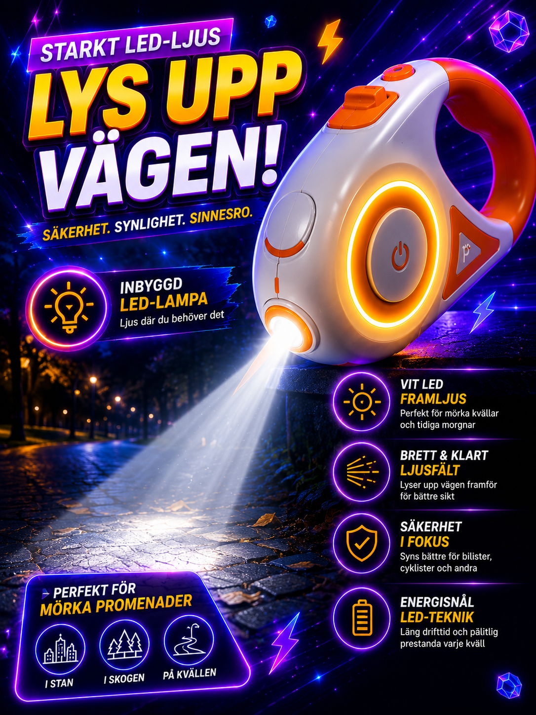 PawLight – Automatiskt LED-koppel