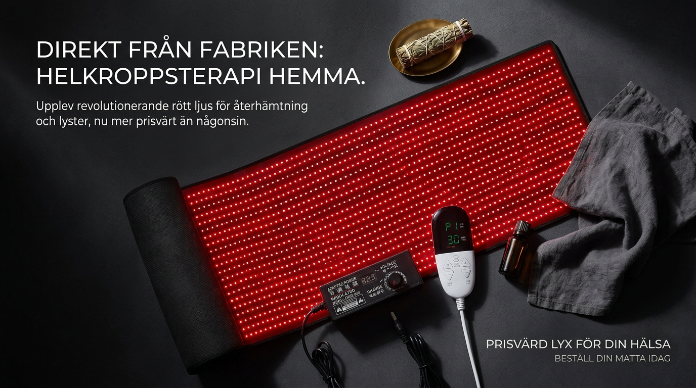 Infraröd Terapimatta