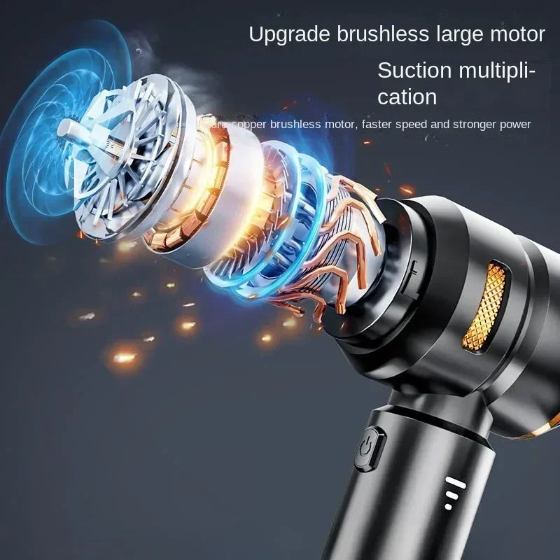 TurboClean – 2-i-1 Dammsugare & Air Duster