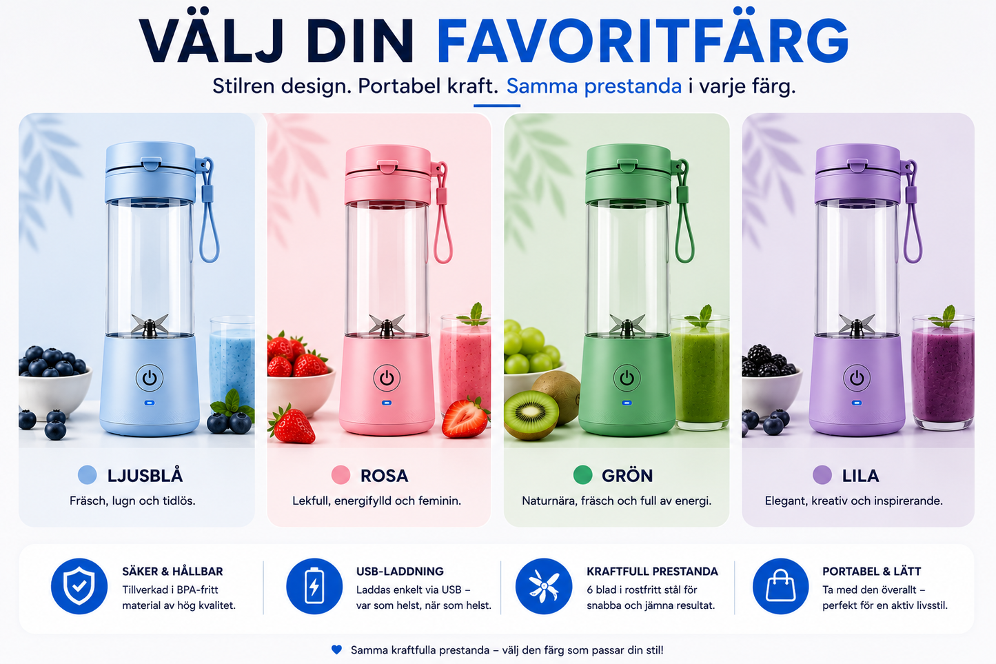 Portabel Mini Blender
